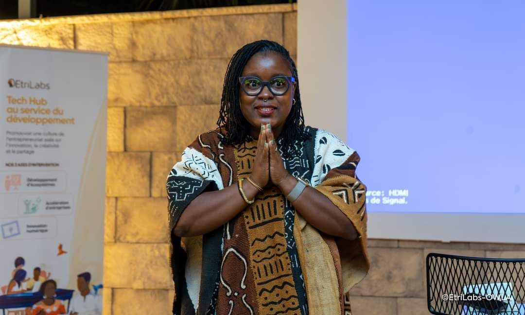 Elsa MBENA BA, lauréate OWLA au Togo